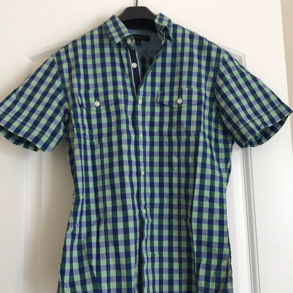 Men’s Banana Republic short sleeve button up